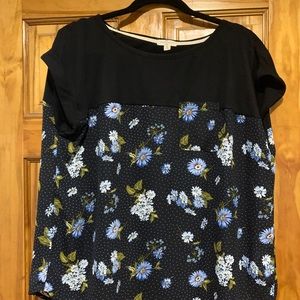 - Short sleeve blouse